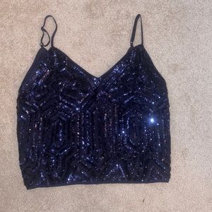 Sequin top